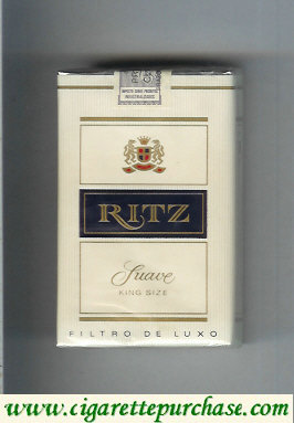 Ritz Suave cigarettes soft box