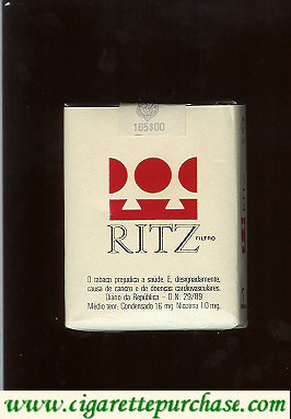 Ritz cigarettes soft box