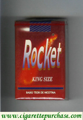 Rocket King Size cigarettes soft box