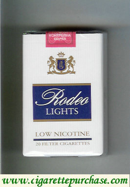 Rodeo Lights cigarettes soft box