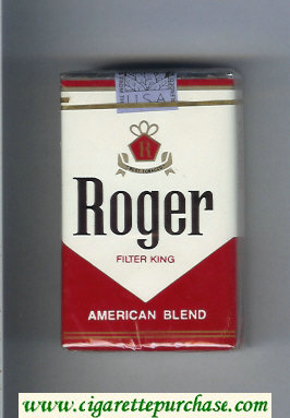 Roger American Blend cigarettes soft box