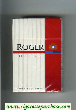 Roger Full Flavor cigarettes hard box