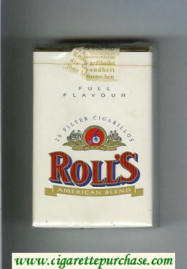 Roll's Full Flavour American Blend cigarettes soft box