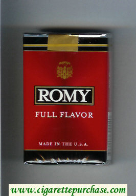Romy Full Flavor cigarettes soft box