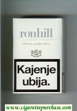 Ronhill cigarettes hard box