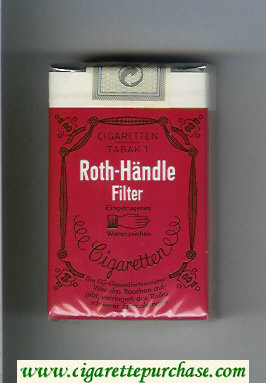 Roth-Handle Filter cigarettes soft box