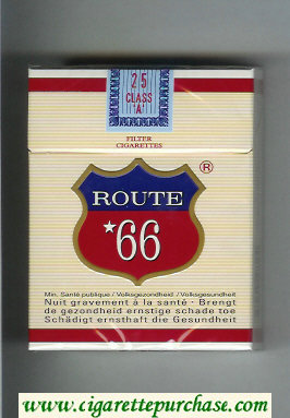 Route 66 25 cigarettes hard box