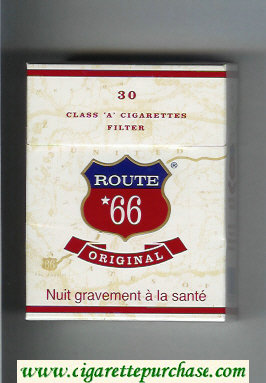 Route 66 United Original 30 cigarettes hard box