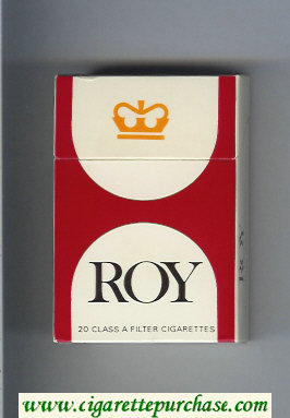 Roy cigarettes hard box