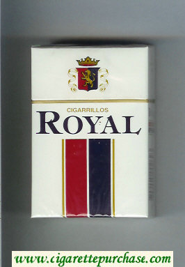 Royal cigarettes hard box