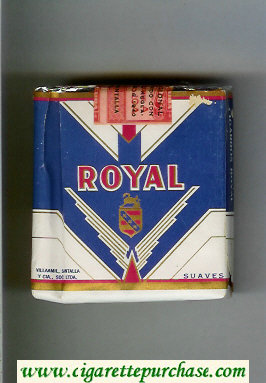 Royal Suaves cigarettes soft box