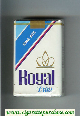 Royal Extra King Size cigarettes soft box