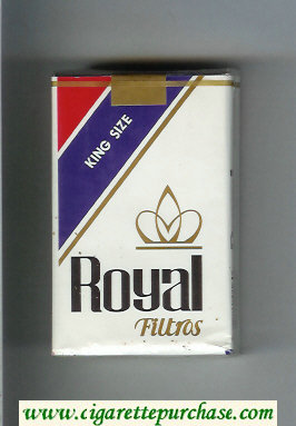 Royal Filtros King Size cigarettes soft box