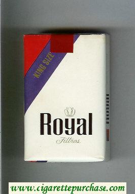 Royal Filtros King Size soft box cigarettes