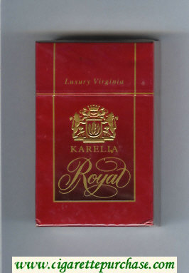 Royal Karelia cigarettes hard box