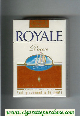 Royale Douce cigarettes hard box