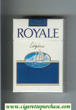 Royale Legere cigarettes hard box