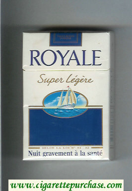 Royale Super Legere cigarettes hard box