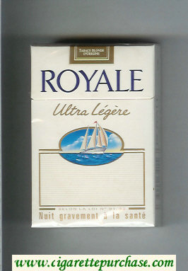 Royale Ultra Legere cigarettes hard box