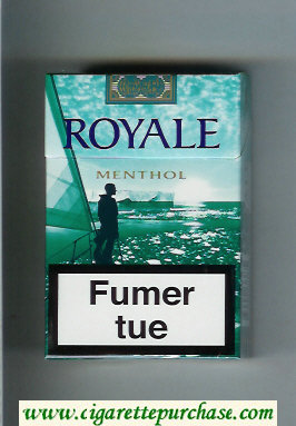 Royale cigarettes Menthol hard box
