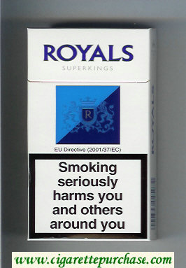 Royale Superkings 100s cigarettes Rothmans hard box