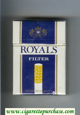 Royale Filter cigarettes hard box