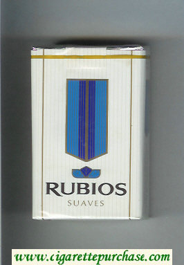 Rubios Suaves cigarettes soft box