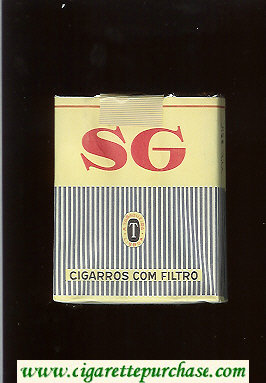 SG Cigarros Com Filtro cigarettes soft box