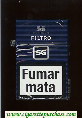 SG Filtro cigarettes hard box