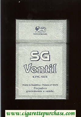 SG Ventil cigarettes grey hard box