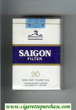 Saigon cigarettes soft box