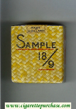 Sample 189 cigarettes soft box