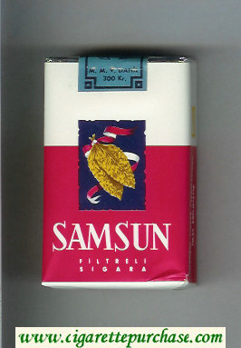 Samsun Filtreli Sigara cigarettes soft box