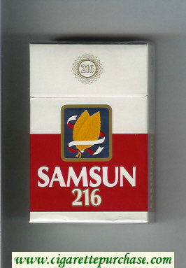 Samsun 216 cigarettes hard box