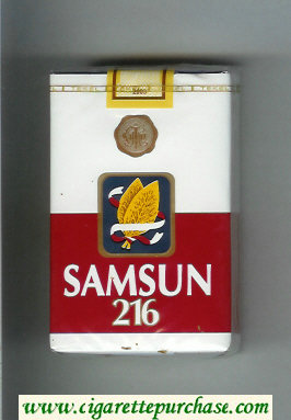 Samsun 216 cigarettes soft box