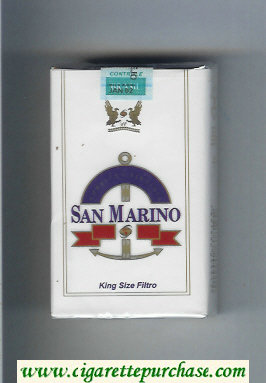 San Marino King Size Filtro cigarettes soft box