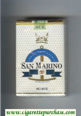 San Marino Suave cigarettes soft box