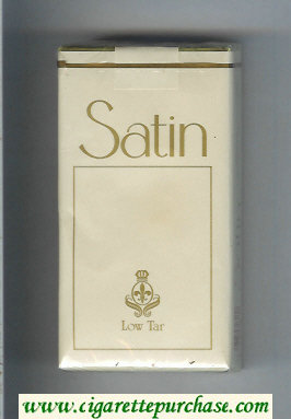 Satin Low Tar 100s cigarettes soft box