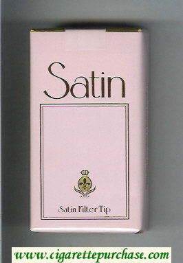 Satin Satin Filter Tip 100s cigarettes pink soft box