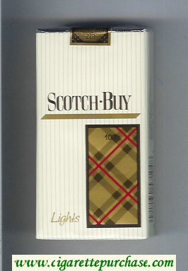 Scotch-Buy Lights 100s cigarettes soft box