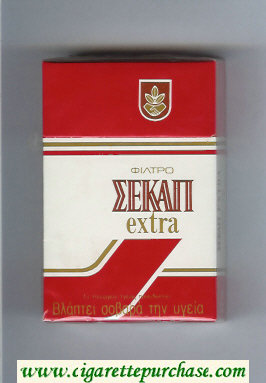 Sekap Filtro Extra cigarettes hard box