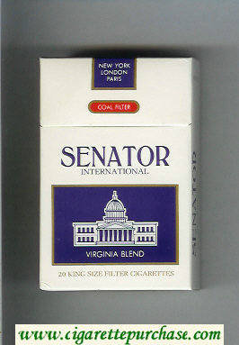 senator cigarettes coal