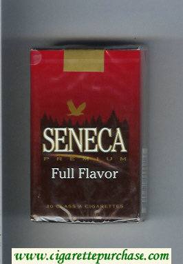 Seneca Premium Full Flavor cigarettes soft box