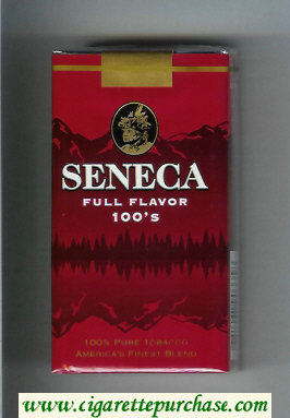 Seneca Full Flavor 100s cigarettes soft box