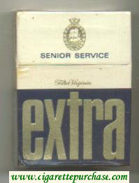 Senior Service EXTRA cigarettes hard box