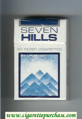 Seven Hills cigarettes hard box