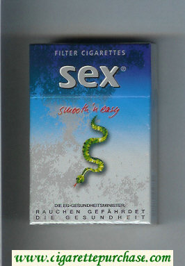 Sex Smooth'n Easy cigarettes hard box