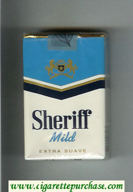 Sheriff Mild Extra Suave Cigarettes soft box
