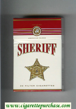 Sheriff American Blend Cigarettes hard box