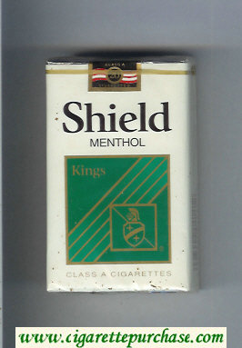 Shield Menthol Cigarettes soft box